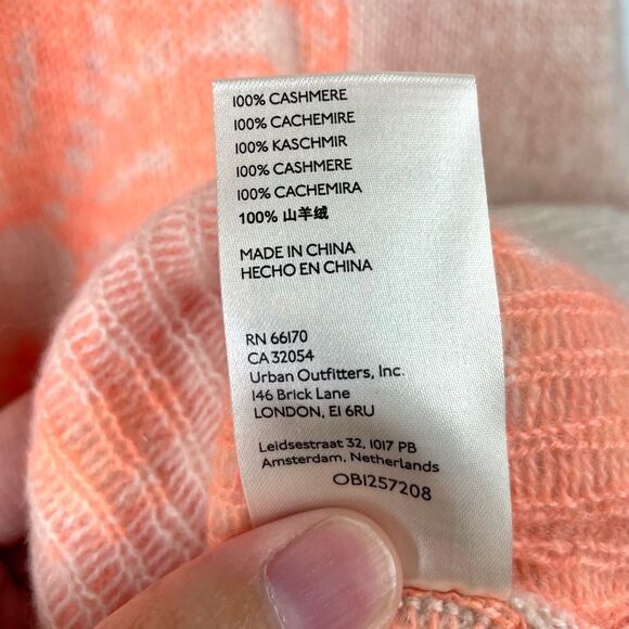 NEW Free People Daisy Chain 100% Cashmere Tunic Size XS (Oversized!) - Picture 8 of 8